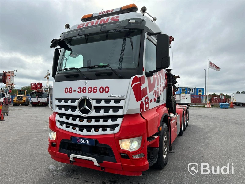 Kranväxlare Mercedes-Benz Arocs-2014 | Palfinger PK 34002SH med Jibb| Euro6