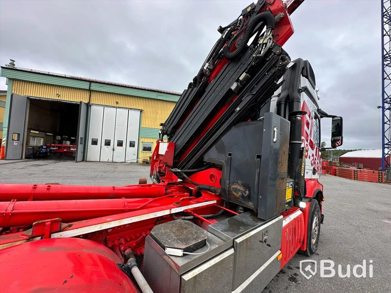 Kranväxlare Mercedes-Benz Arocs-2014 | Palfinger PK 34002SH med Jibb| Euro6