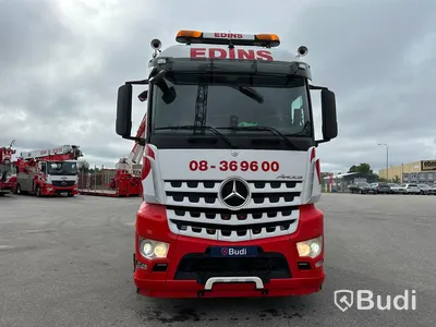 Kranväxlare Mercedes-Benz Arocs-2014 | Palfinger PK 34002SH med Jibb| Euro6