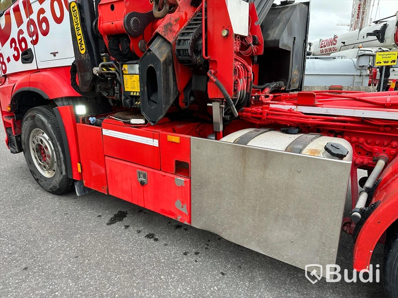 Kranväxlare Mercedes-Benz Arocs-2014 | Palfinger PK 34002SH med Jibb| Euro6