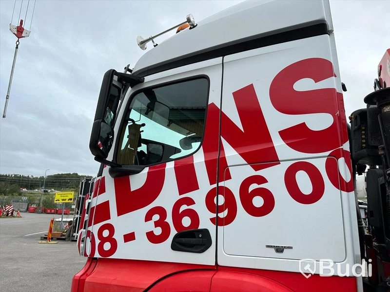 Kranväxlare Mercedes-Benz Arocs-2014 | Palfinger PK 34002SH med Jibb| Euro6