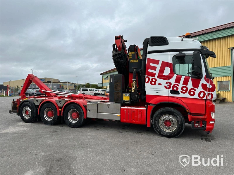 Kranväxlare Mercedes-Benz Arocs-2014 | Palfinger PK 34002SH med Jibb| Euro6