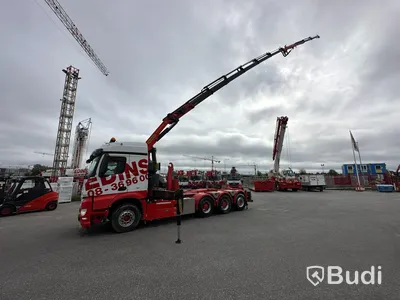 Kranväxlare Mercedes-Benz Arocs-2014 | Palfinger PK 34002SH med Jibb| Euro6