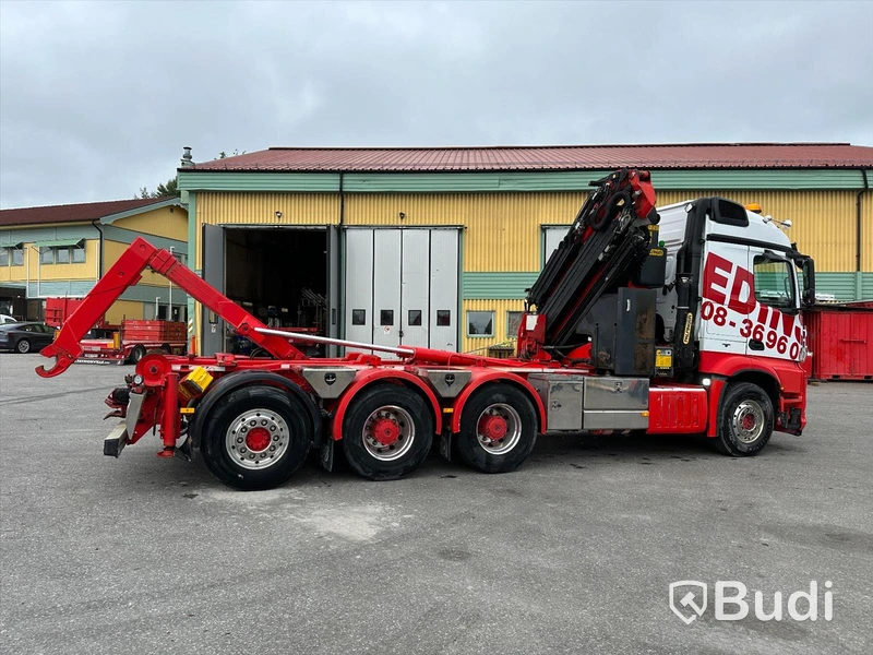 Kranväxlare Mercedes-Benz Arocs-2014 | Palfinger PK 34002SH med Jibb| Euro6