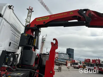 Kranväxlare Mercedes-Benz Arocs-2014 | Palfinger PK 34002SH med Jibb| Euro6