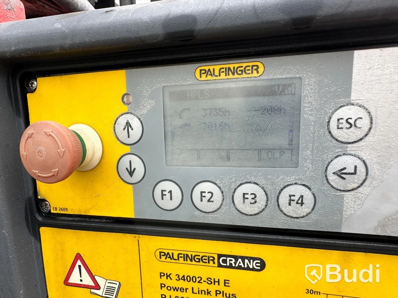 Kranväxlare Mercedes-Benz Arocs-2014 | Palfinger PK 34002SH med Jibb| Euro6