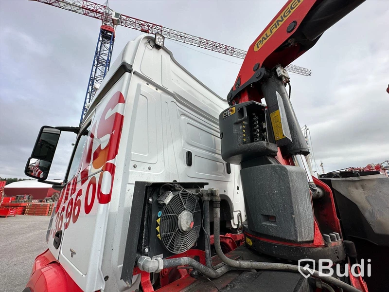 Kranväxlare Mercedes-Benz Arocs-2014 | Palfinger PK 34002SH med Jibb| Euro6