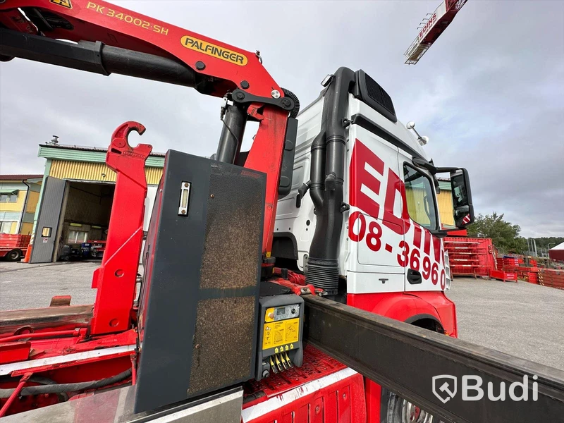 Kranväxlare Mercedes-Benz Arocs-2014 | Palfinger PK 34002SH med Jibb| Euro6