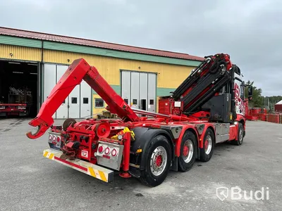 Kranväxlare Mercedes-Benz Arocs-2014 | Palfinger PK 34002SH med Jibb| Euro6
