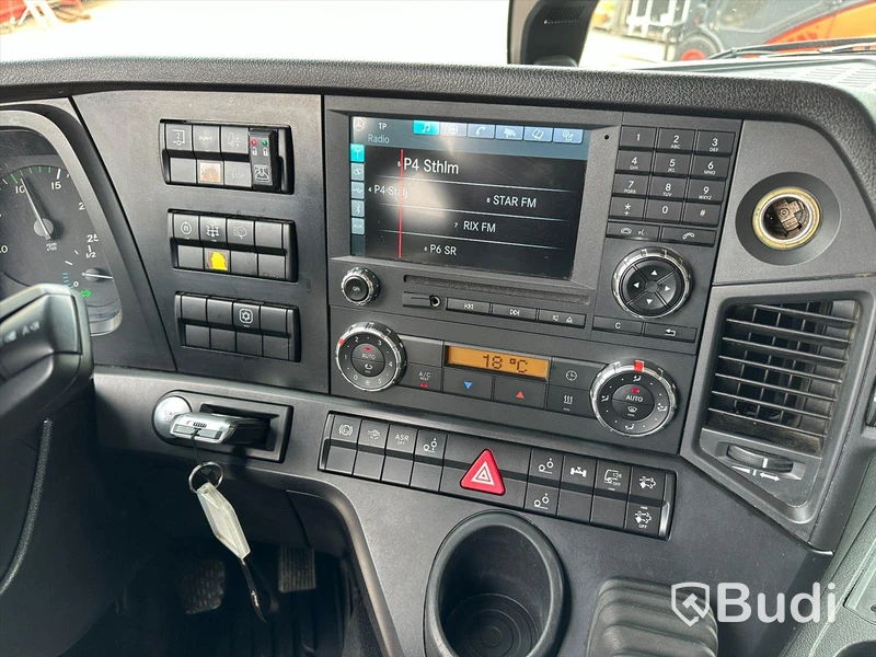 Kranväxlare Mercedes-Benz Arocs-2014 | Palfinger PK 34002SH med Jibb| Euro6