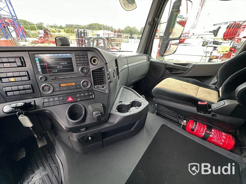 Kranväxlare Mercedes-Benz Arocs-2014 | Palfinger PK 34002SH med Jibb| Euro6