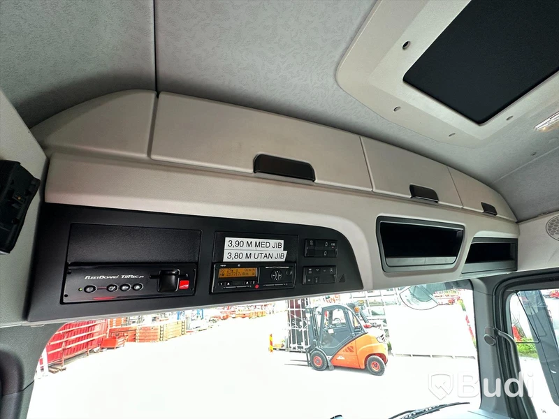 Kranväxlare Mercedes-Benz Arocs-2014 | Palfinger PK 34002SH med Jibb| Euro6