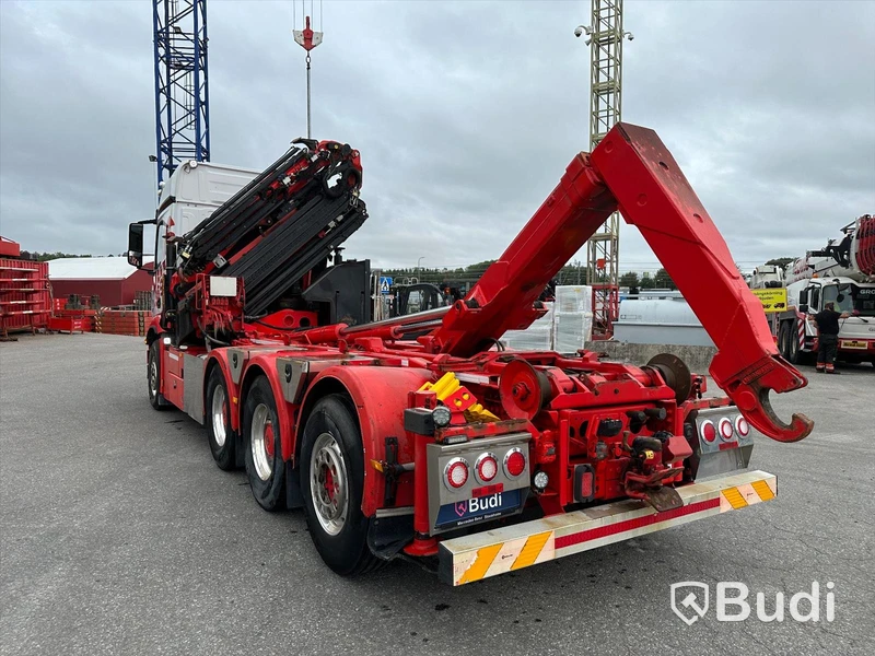 Kranväxlare Mercedes-Benz Arocs-2014 | Palfinger PK 34002SH med Jibb| Euro6