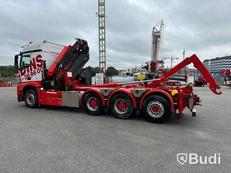 Kranväxlare Mercedes-Benz Arocs-2014 | Palfinger PK 34002SH med Jibb| Euro6