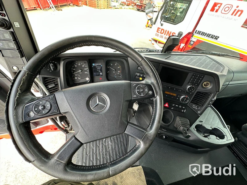 Kranväxlare Mercedes-Benz Arocs-2014 | Palfinger PK 34002SH med Jibb| Euro6