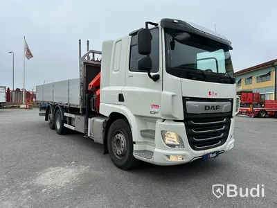 Kranbil DAF CF 370 FAN 6X2 -2018 | Palfinger PK 19 | Endast 82000km