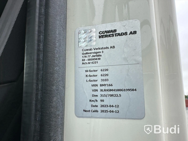 Kranbil DAF CF 370 FAN 6X2 -2018 | Palfinger PK 19 | Endast 82000km