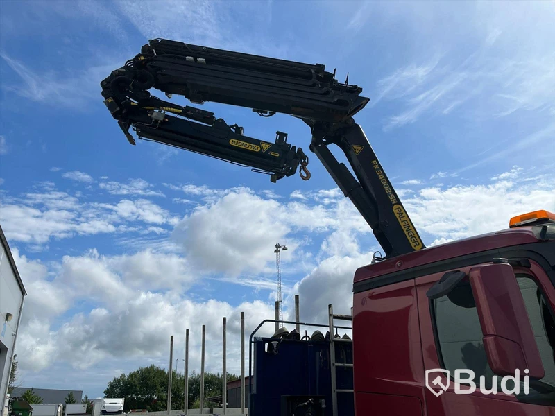Kranbil Mercedes-Benz Actros 2535 -2015 med Palfinger 34T |  Jibb | Euro6
