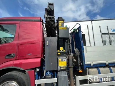 Kranbil Mercedes-Benz Actros 2535 -2015 med Palfinger 34T |  Jibb | Euro6