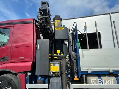 Kranbil Mercedes-Benz Actros 2535 -2015 med Palfinger 34T |  Jibb | Euro6