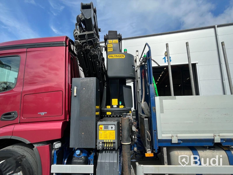 Kranbil Mercedes-Benz Actros 2535 -2015 med Palfinger 34T |  Jibb | Euro6