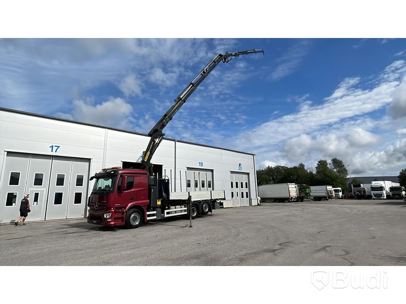 Kranbil Mercedes-Benz Actros 2535 -2015 med Palfinger 34T |  Jibb | Euro6