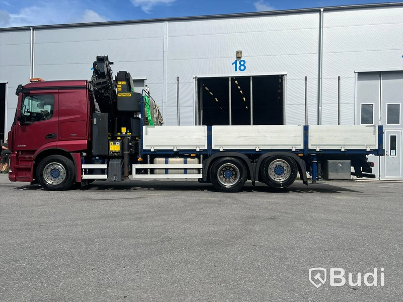 Kranbil Mercedes-Benz Actros 2535 -2015 med Palfinger 34T |  Jibb | Euro6