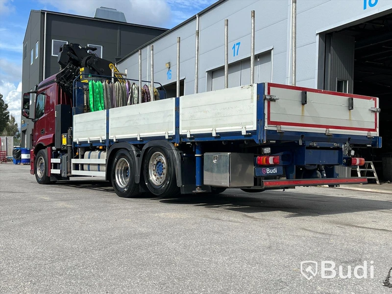Kranbil Mercedes-Benz Actros 2535 -2015 med Palfinger 34T |  Jibb | Euro6