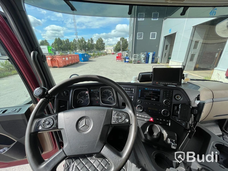 Kranbil Mercedes-Benz Actros 2535 -2015 med Palfinger 34T |  Jibb | Euro6