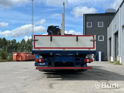 Kranbil Mercedes-Benz Actros 2535 -2015 med Palfinger 34T |  Jibb | Euro6
