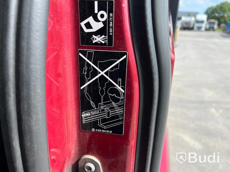 Kranbil Mercedes-Benz Actros 2535 -2015 med Palfinger 34T |  Jibb | Euro6