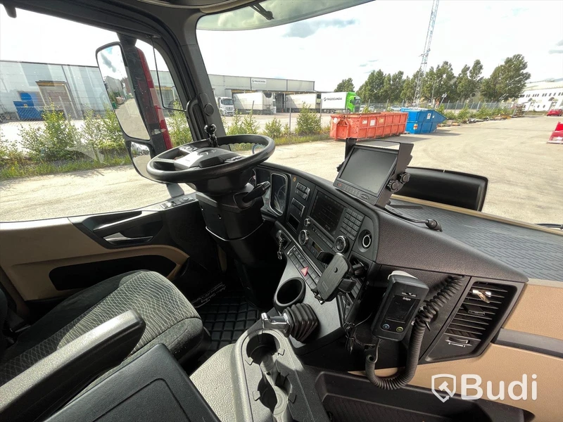 Kranbil Mercedes-Benz Actros 2535 -2015 med Palfinger 34T |  Jibb | Euro6