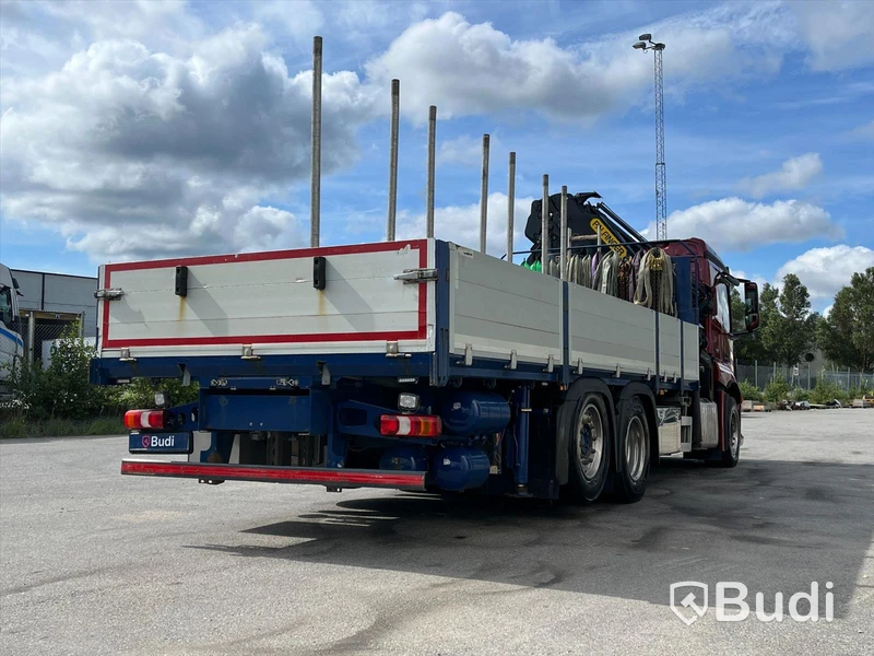 Kranbil Mercedes-Benz Actros 2535 -2015 med Palfinger 34T |  Jibb | Euro6