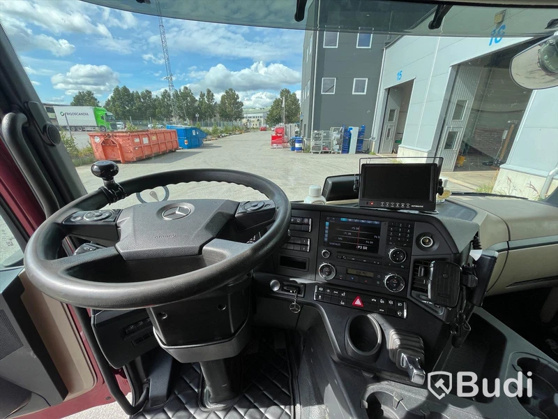 Kranbil Mercedes-Benz Actros 2535 -2015 med Palfinger 34T |  Jibb | Euro6