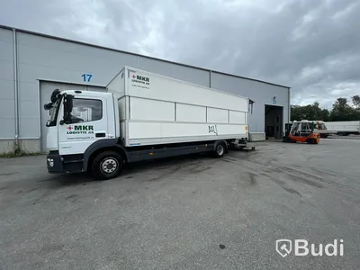 Lastbil Mercedes-Benz Trucks Atego 7.7 PowerShift 3 | 238hk | 2016 | Höj & skänkskåp