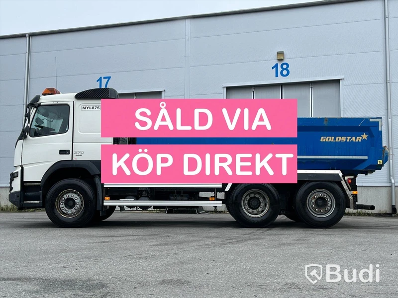 Tippbil Volvo FM 6x2 | 2016 | Sörling Ilsbo