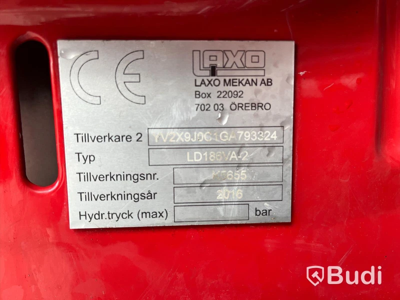 Liftdumper Volvo FMX 330 6x2 | 2016 | Euro6 | Nybesiktigad
