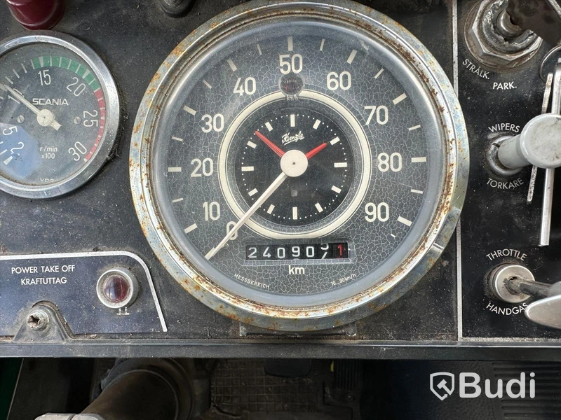 LASTBIL SCANIA VETERAN SLAMSUGARE  | 1970 | 140 Hk