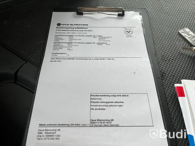 Lastbil Scania P250 4x2 9.3 | Automat | 250hk | 2015 - EXPORT