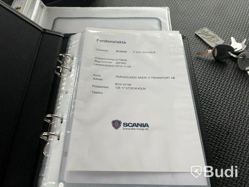 Lastbil Scania P250 4x2 9.3 | Automat | 250hk | 2015 - EXPORT