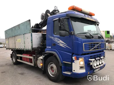 Lastbil Volvo FM9 4x2 Kran/Flak Hiab