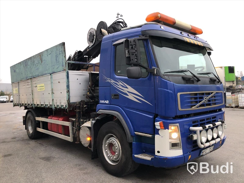 Lastbil Volvo FM9 4x2 Kran/Flak Hiab