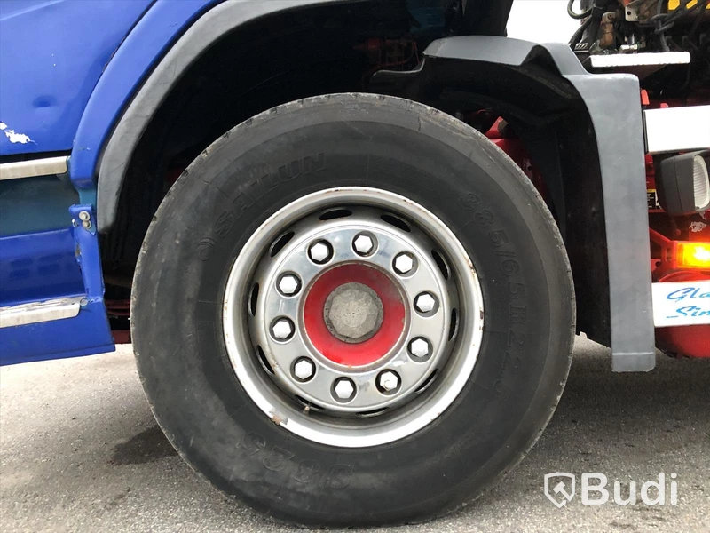 Lastbil Volvo FM9 4x2 Kran/Flak Hiab