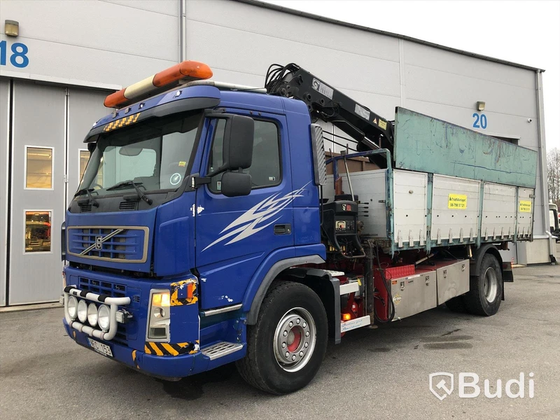 Lastbil Volvo FM9 4x2 Kran/Flak Hiab