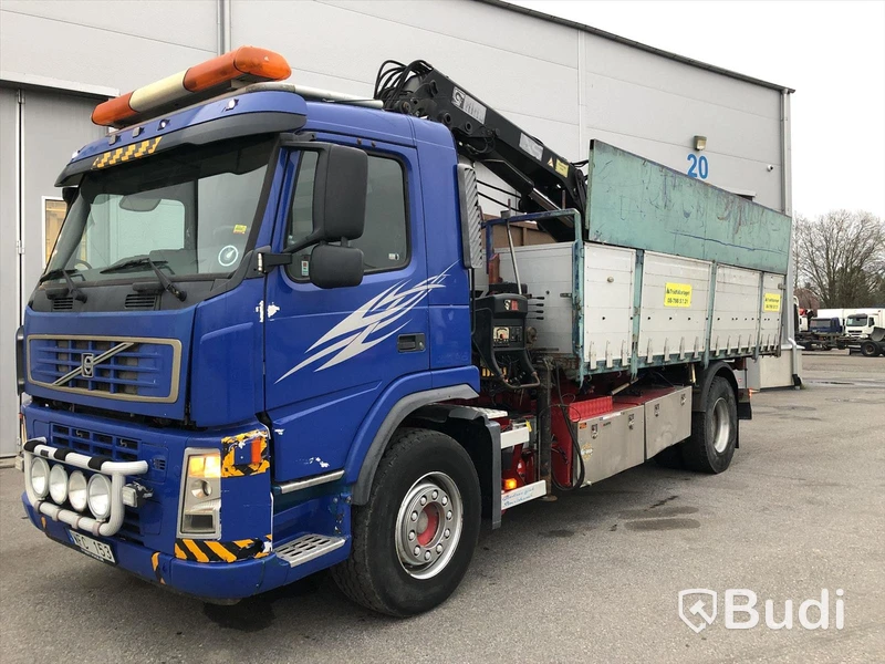 Lastbil Volvo FM9 4x2 Kran/Flak Hiab