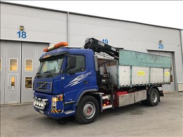 Lastbil Volvo FM9 4x2 Kran/Flak Hiab