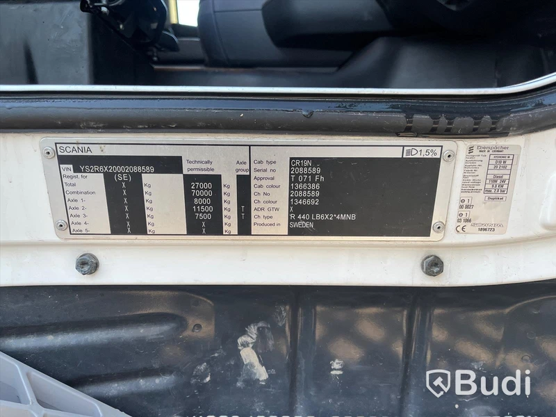 Lastbil | Scania R440 | 6x2 | Euro6 | Manuell | 440hk | 2013