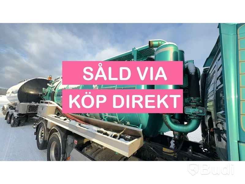 Slamsug Volvo FM 6x2, 2013  ADR klassad.- SÅLD