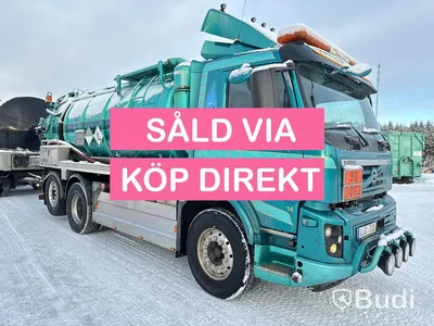 Slamsug Volvo FM 6x2, 2013  ADR klassad.- SÅLD