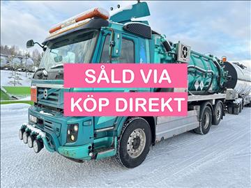 Slamsug Volvo FM 6x2, 2013  ADR klassad.- SÅLD